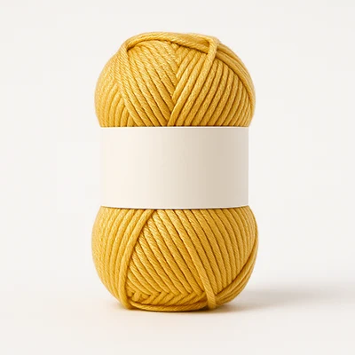 gold acrylic yarn 111