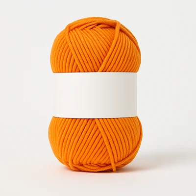 orange acrylic yarn 111
