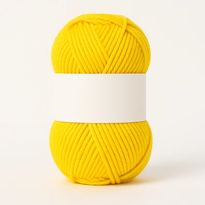 yellow acrylic yarn 111